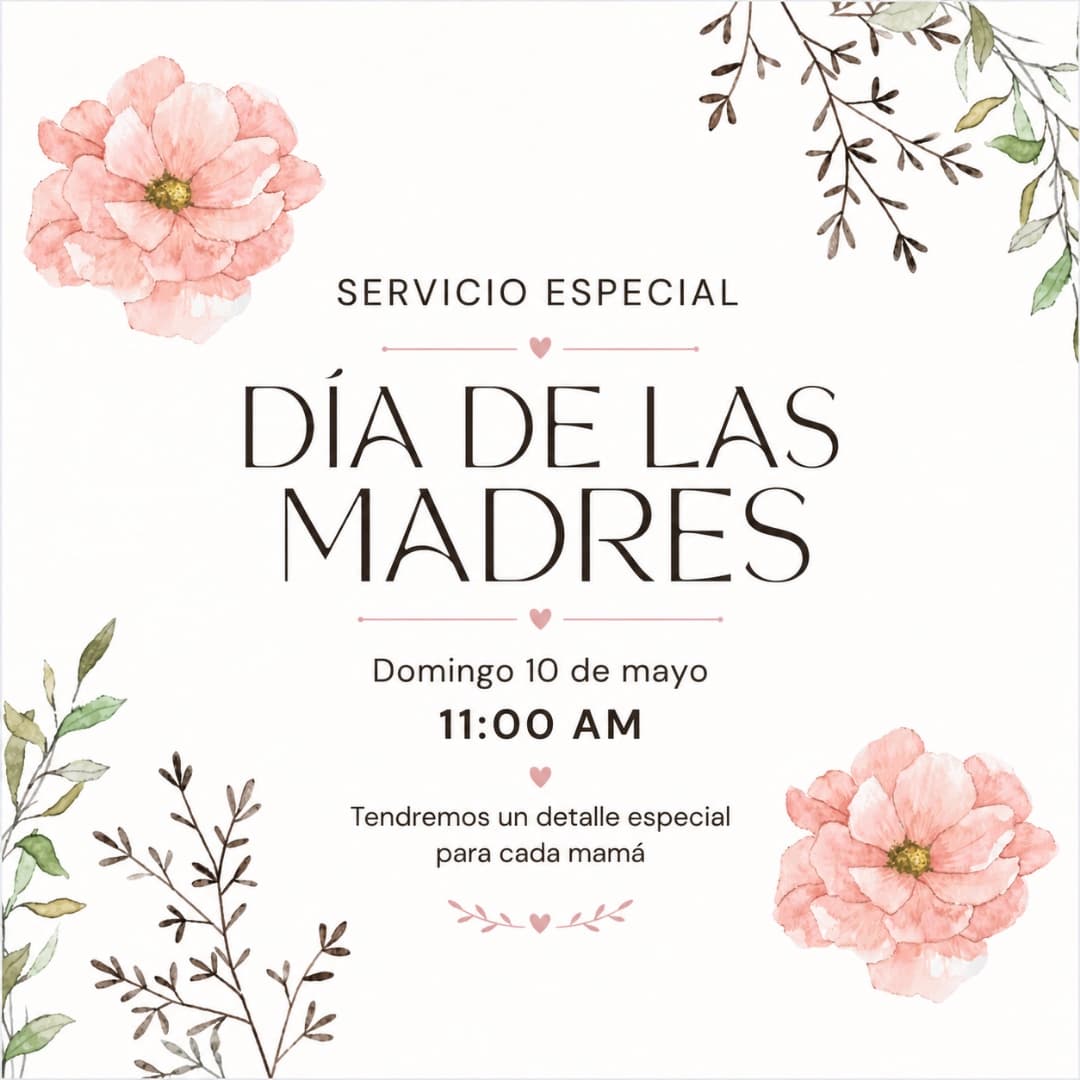 Servicio Especial Dia de las Madres